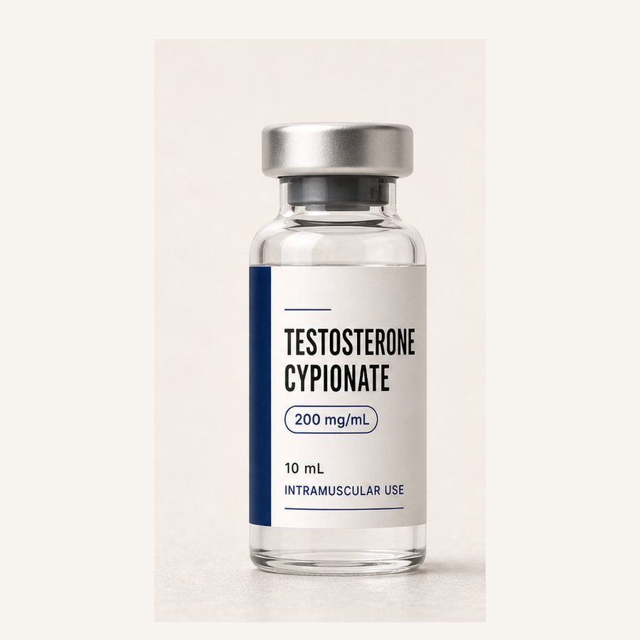 Testosterone Cypionate medication bottle