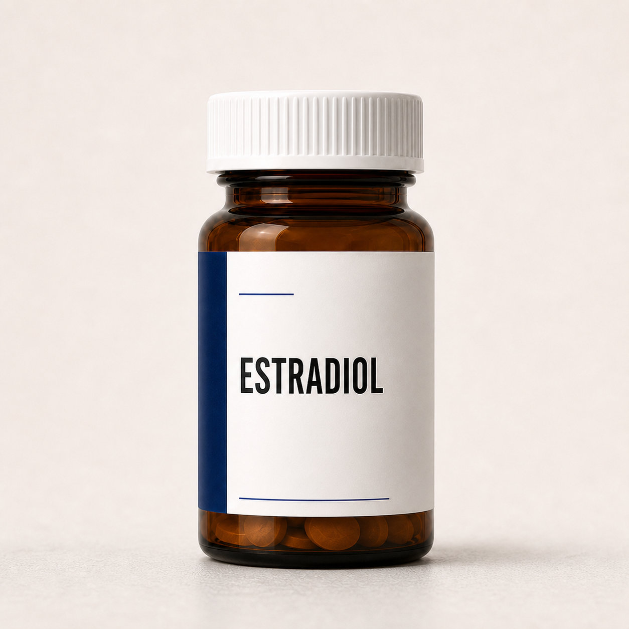 Estradiol illustrative bottle