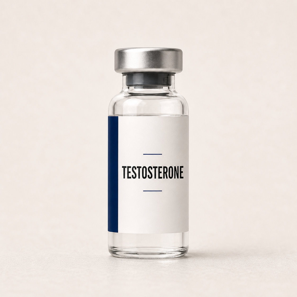 Testosterone illustrative bottle