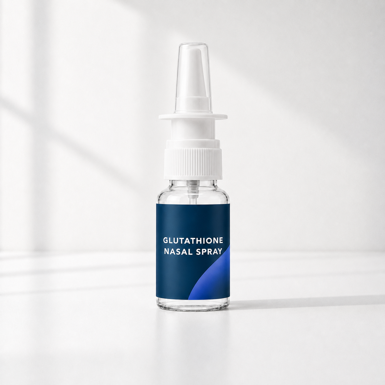 Glutathione nasal spray bottle
