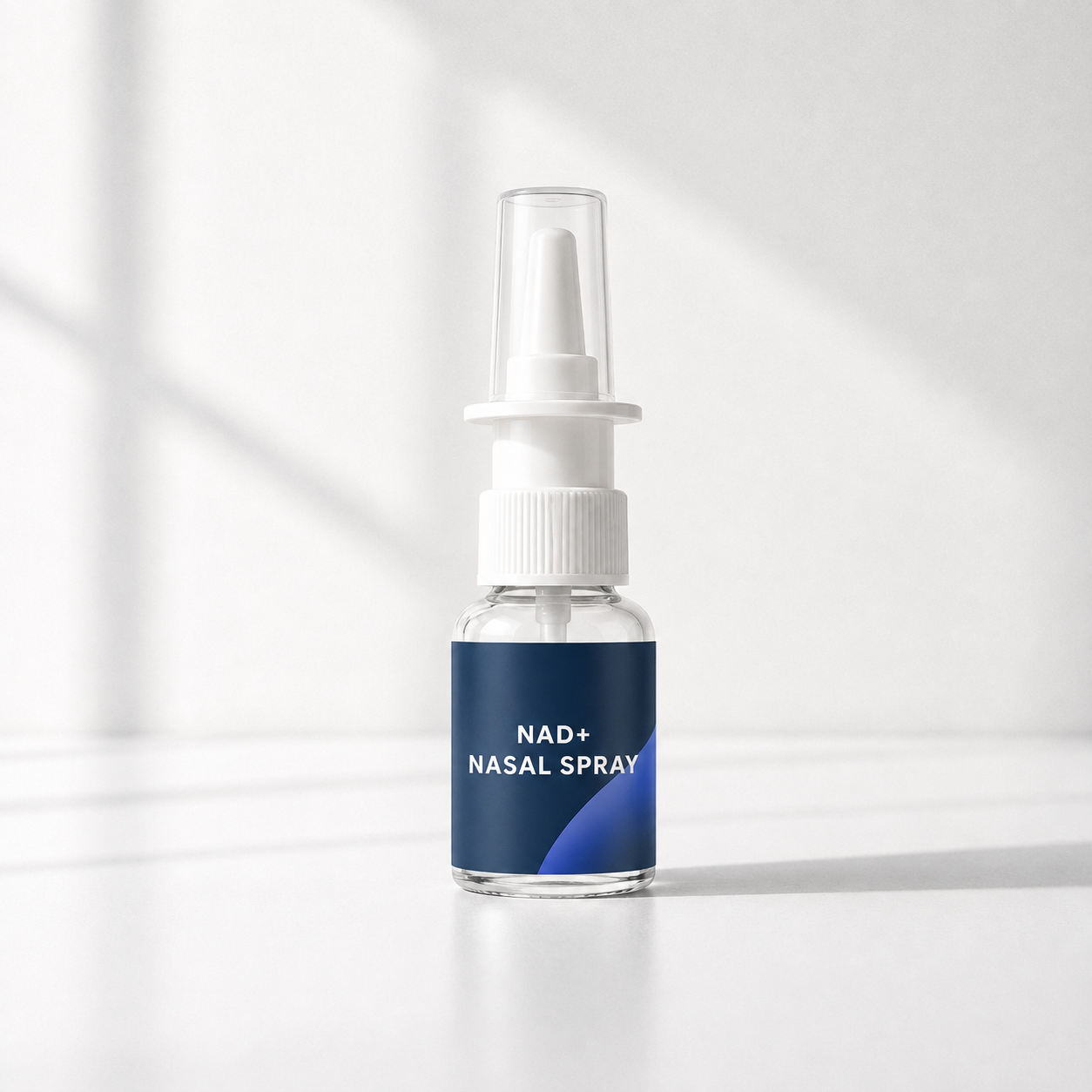 NAD+ nasal spray bottle